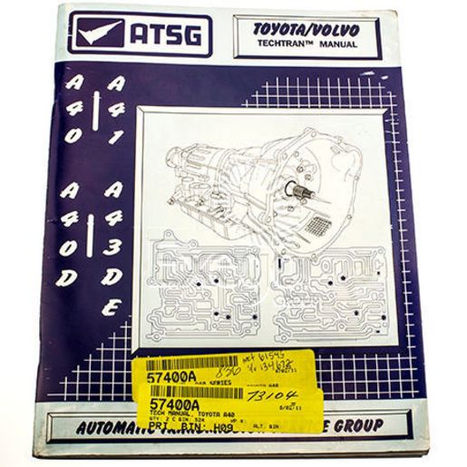 Atsg Workshop Manual suits A/W A-40 Series Inc Overdrive