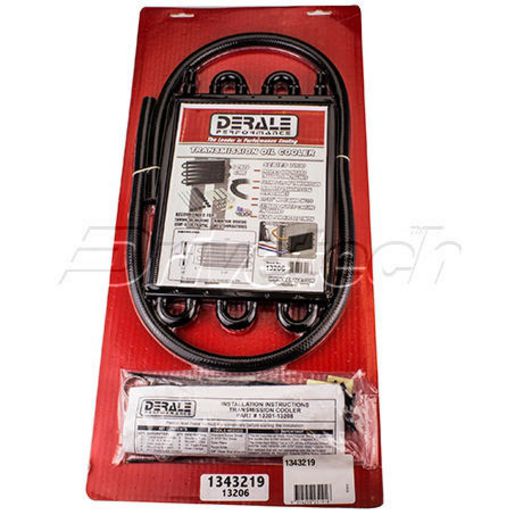 Derale Transmission Oil Cooler Kit - Universal Fit 6 Pass