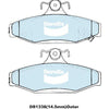 Bendix Heavy Duty Brake Pad Set Rear DB1338 HD