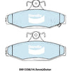 Bendix Heavy Duty Brake Pad Set Rear DB1338 HD