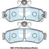Bendix Heavy Duty Brake Pad Set Rear DB1475 HD