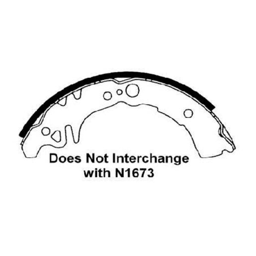 Brake Bonders Brake Shoe 180mm N1795