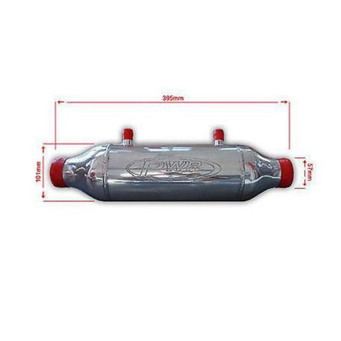PWR Liquid To Air Barrel Intercooler 100x250mm 2.25"