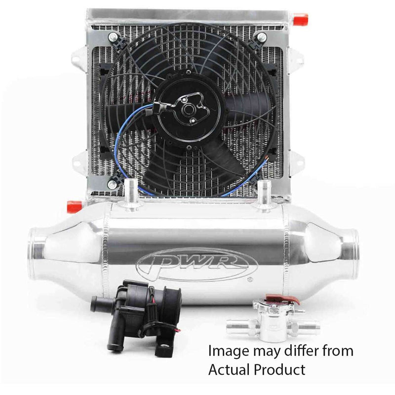 PWR Liquid To Air Barrel Intercooler Kit 100x200mm PWR5217
