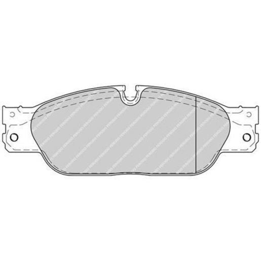 Ferodo Brake Pad Set FDB1711