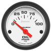 Autometer Phantom 2-1/16in Oil Pressure Gauge 0-100PSI