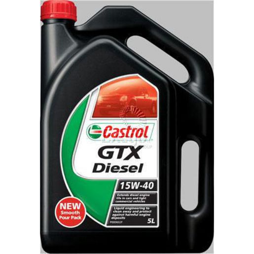 Castrol GTX Diesel Engine Oil 5L 3361470