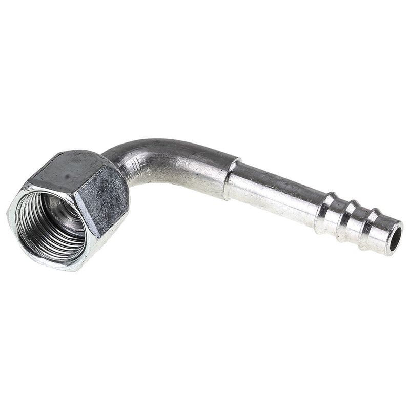Atco Aluminium Fitting # 6 Female Flare - Barb #6 90