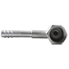 Atco Aluminium Fitting # 6 Female Flare - Barb #6 90