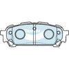 Bendix SRT Brake Pad Set Rear DB1672 SRT
