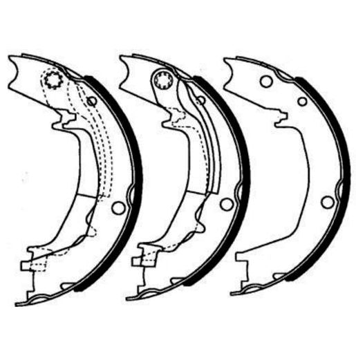 Brake Bonders Brake Shoe 190mm N1866