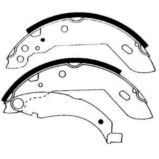 Brake Bonders Brake Shoe 180mm N1728