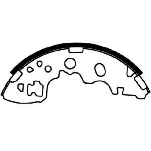 Brake Bonders Brake Shoe 220mm N1864