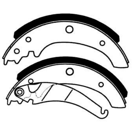 Brake Bonders Brake Shoe 311.1mm N1873