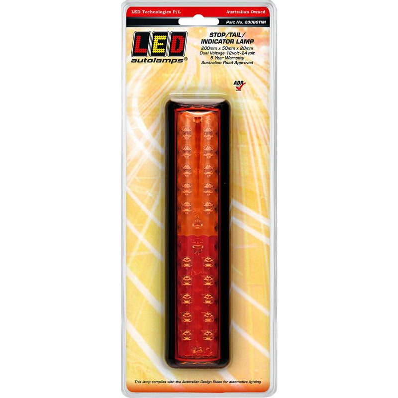 LED Autolamps Stop/Tail/Indicator Light LED 12/24V