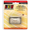 LED Autolamps Chrome Series Front Marker with 40cm Cable