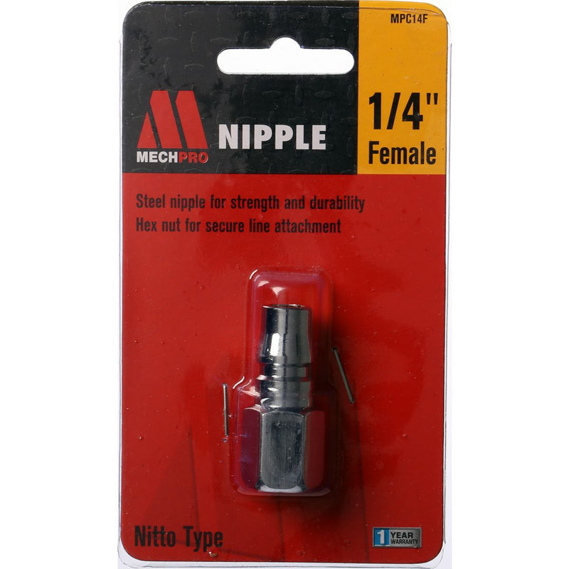 Mechpro Air Hose Connector 1/4In Female MPC14F