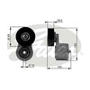 Gates Automatic Belt Tensioner 38246