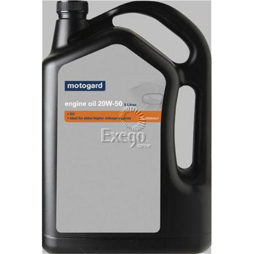 Motogard Engine Oil 20W-50 5Ltr MG2050SG5LP