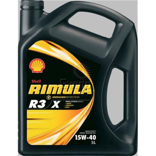 Shell Lubricants Rimula Engine Oil 15W40 5Ltr 300010730