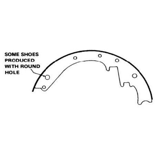 Brake Bonders Brake Shoe 279.4mm N1161