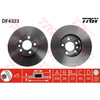 TRW Brake Rotor Pair 300mm Front DF4323S