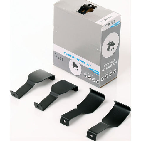 Prorack Roof Rack Fitting Kit Black Toyota Hilux 05-12