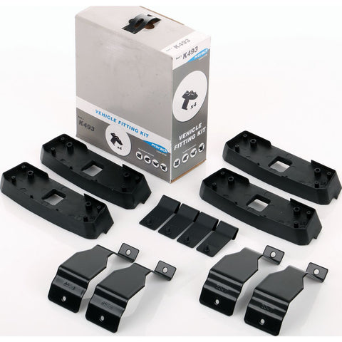 Prorack Roof Rack Fitting Kit Black Nissan Navara D40