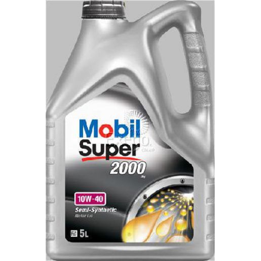 Mobil Super 2000 X2 Engine Oil 10W-40 5Ltr 135129
