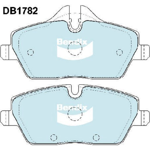 Bendix Brake Pad Set - Heavy Duty DB1782HD