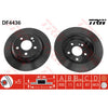 TRW Brake Rotor Rear DF4436S
