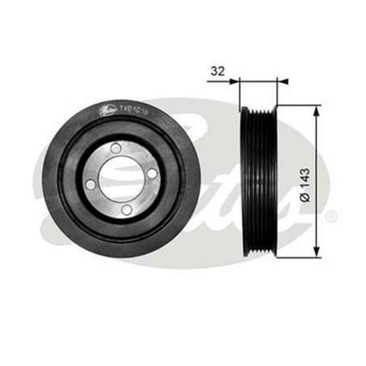 Gates Harmonic Balancer TVD1016