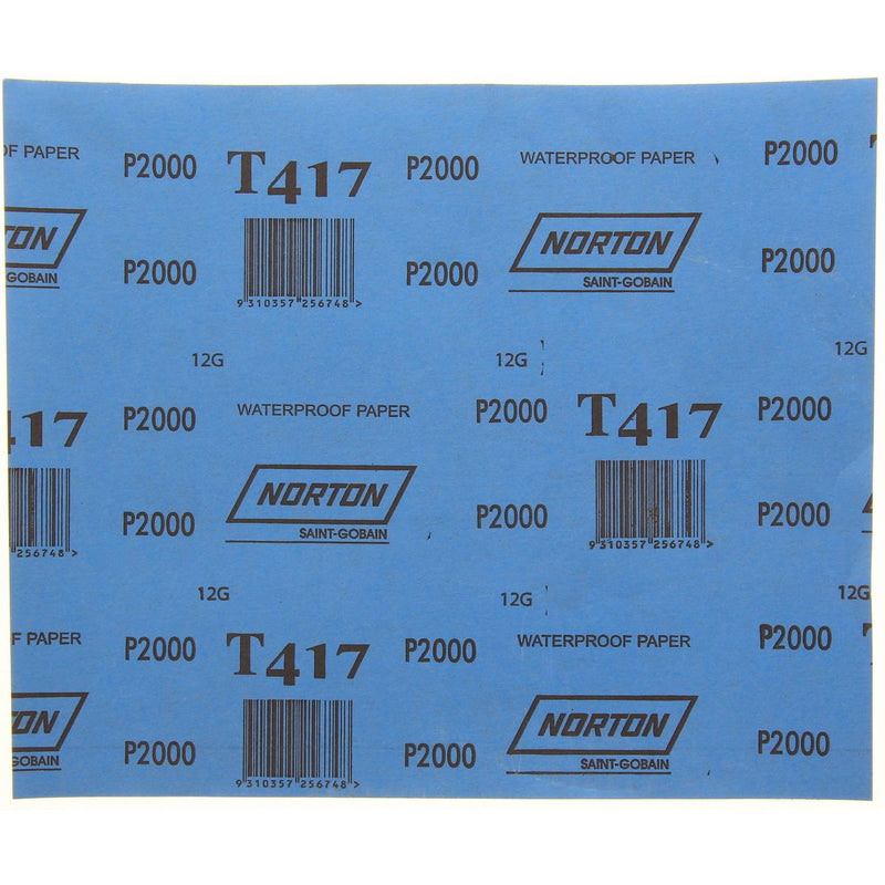 Norton Waterproof Abrasive Sheet 230 X 280Mm P360B