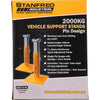 Stanfred Vehicle Stands Pin Type 2000Kg ASP2000