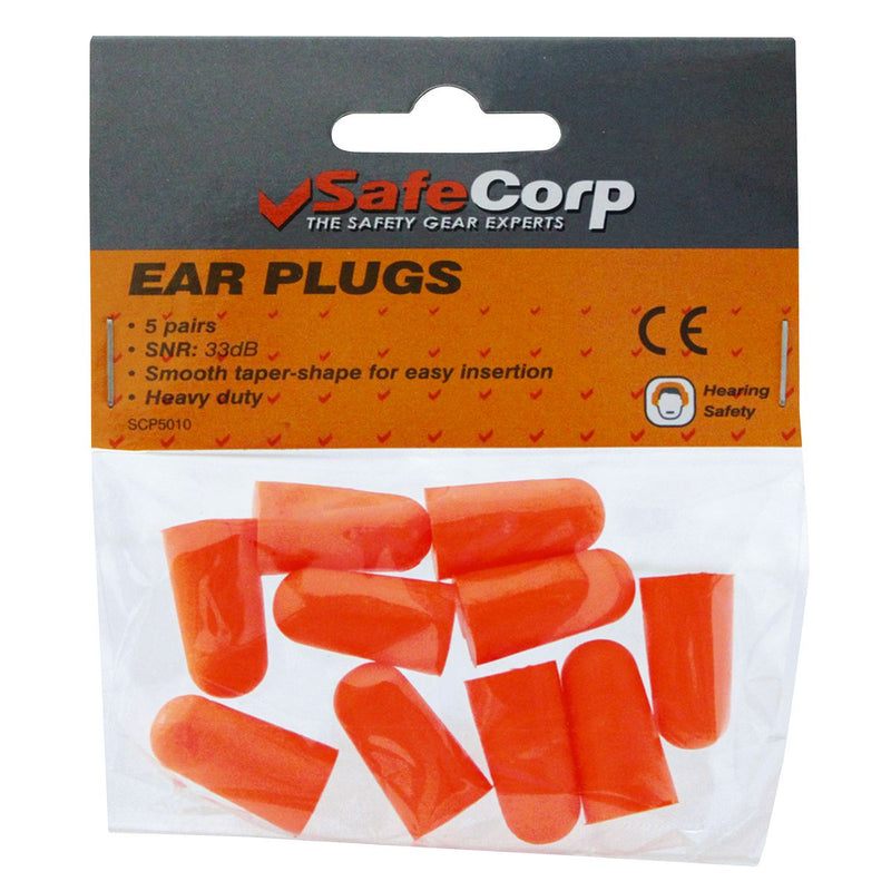 Safecorp Foam Earplug 5Pk SCP5010
