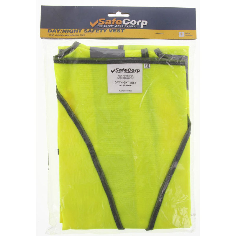Safecorp High Visibility Vest Yellow Xx-Large SCP8055