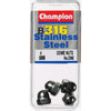 Champion Stainless Dome Nut M6 x 1.00mm 4Pk DN6