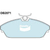 Bendix Heavy Duty Brake Pad Set Front DB2071 HD