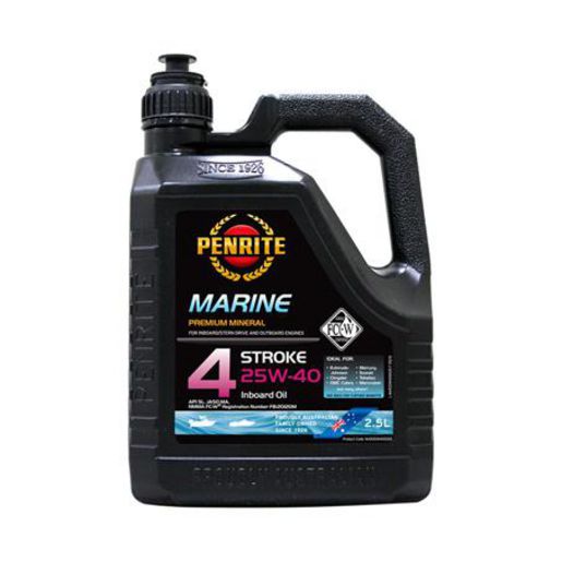 Penrite Marine Outboard 4 Stroke Engine Oil 25W-40 2. 5L