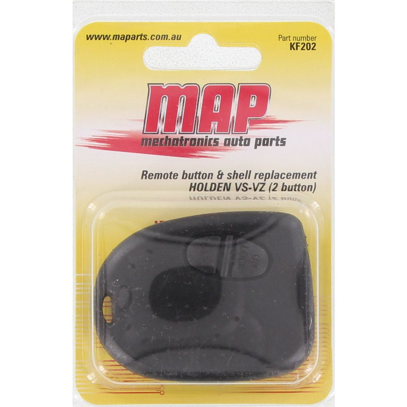 MAP Car Remote Shell & Buttons (2 Button) fits Holden