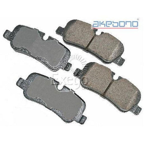 Akebono Euro Ultra-Premium Brake Pad Set Rear EUR1099