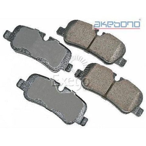 Akebono Euro Ultra-Premium Brake Pad Set Rear EUR1099