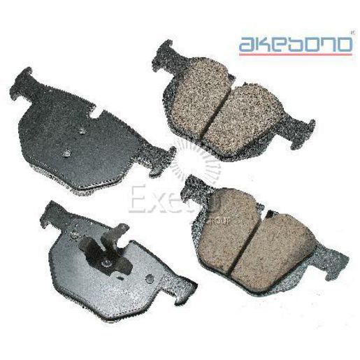 Akebono Euro Ultra-Premium Brake Pad Set Rear EUR1170