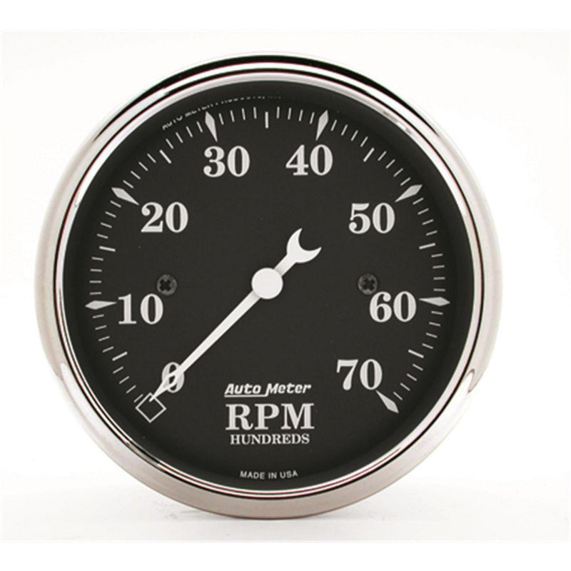 Autometer Old Tyme 3-1/8in Tachometer 7000rpm Full Sweep