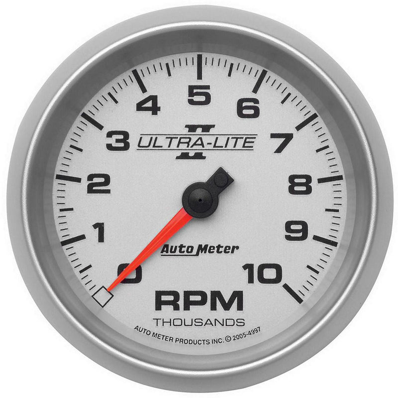 Autometer Ultra-Lite II 3-3/8in Tacho Gauge 10,000 rpm