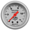 Autometer Ultra-Lite 2-1/16in Fuel Pressure Gauge 0-15