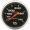 Autometer Pro-Comp 2-5/8in Oil Temp Gauge 140-280F Liquid