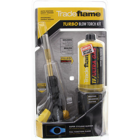 Trade Flame Turbo Blow Torch & Gas Kit 211067