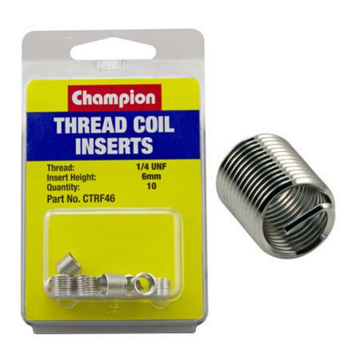Champion Fasteners Thread Insert Refills 1/4 UNF x 6mm