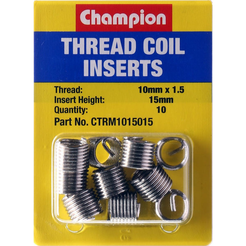 Champion Fasteners Thread Insert Refills M10 X 1.50 X
